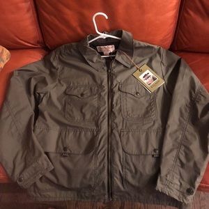 Filson Waxed Cotton Bell Bomber jacket NWT